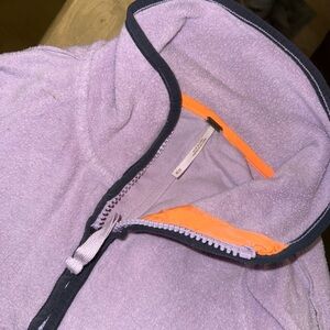 Free People Purple and Orange Sweatshirt